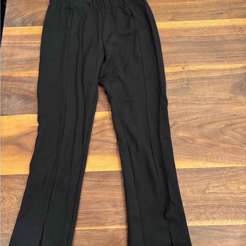 The Row Black Trousers